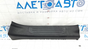 Nissan Murano z52 17-24 black inner rear right door sill trim, 3 stripes, scratches, broken fasteners