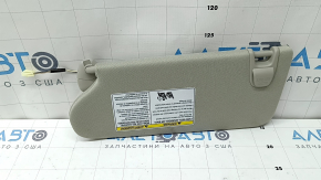 Right visor for Nissan Murano z52 19-24, gray, without hook, burnt
