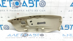 Left upper side driver's seat trim for Lexus ES300h ES350 13-18 beige, under control, worn