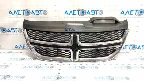 Dodge Journey 11-20 chrome grille without emblem, cracked