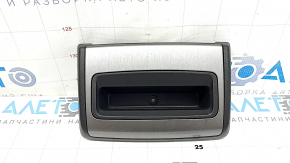 Nissan Murano z52 19-24 rear center console trim, upper, black, scratches