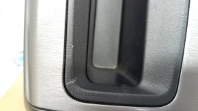 Nissan Murano z52 19-24 rear center console trim, upper, black, scratches