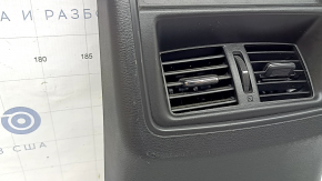 Nissan Murano z52 19-24 rear center console trim, black with deflector, scratches