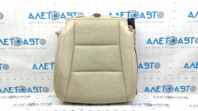 Lexus ES300h ES350 13-18 beige passenger seat cushion trim, heated and ventilated, cracked leather