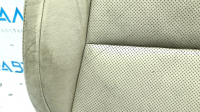 Lexus ES300h ES350 13-18 beige passenger seat cushion trim, heated and ventilated, cracked leather