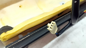Lexus ES300h ES350 13-18 beige passenger seat cushion trim, heated and ventilated, cracked leather