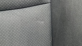 Nissan Murano z52 15-24 driver's seat back upholstery, black velour fabric, dents, needs cleaning