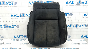 Nissan Murano z52 15-24 driver's seat cushion trim, black velour fabric, dents, needs cleaning