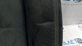 Nissan Murano z52 15-24 driver's seat cushion trim, black velour fabric, dents, needs cleaning