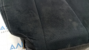 Nissan Murano z52 15-24 passenger seat back trim, black velour fabric, dents, scratches, needs cleaning