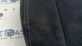 Nissan Murano z52 15-24 passenger seat back trim, black velour fabric, dents, scratches, needs cleaning