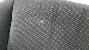 Nissan Murano z52 15-24 driver's seat back upholstery, black velour fabric, dents, needs cleaning