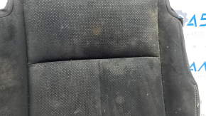 Nissan Murano z52 15-24 passenger seat cushion trim, black velour fabric, dents, needs cleaning