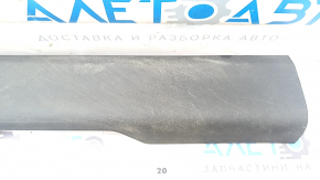 Inner left door sill trim for Audi E-Tron 19-23, black, worn