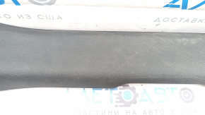Inner left door sill trim for Audi E-Tron 19-23, black, worn