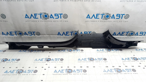 Inner left door sill trim for Audi E-Tron 19-23, black, worn