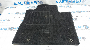 Front left interior mat for Nissan Murano z52 19-24, black cloth, for cleaning