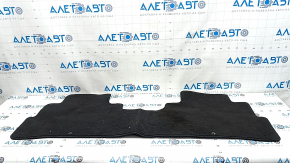 Rear floor mat for Nissan Murano z52 19-24, black, cloth, for cleaning