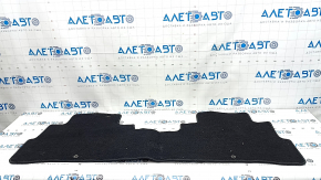 Rear floor mat for Nissan Murano z52 19-24, black, cloth, for cleaning