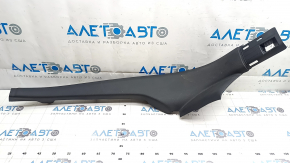 Lower left rear pillar trim for Audi E-Tron 19-23, black, scratches