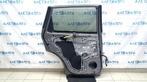 Nissan Rogue 14-20 rear left door assembly, graphite KAD, butt