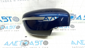 Right side mirror cover for Nissan Murano z52 15-24, blue, scratches, broken part, broken mount, worn, bump