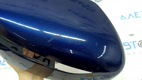 Right side mirror cover for Nissan Murano z52 15-24, blue, scratches, broken part, broken mount, worn, bump