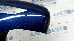 Right side mirror cover for Nissan Murano z52 15-24, blue, scratches, broken part, broken mount, worn, bump