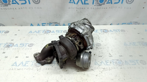 Turbocharger assembly with manifold, right, Porsche Macan 15-18 3.0T 90kW