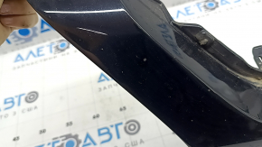 Upper front bumper trim for Nissan Murano z52 19-24 without parking sensors, blue RAY, scratches, dents, broken mount