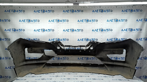 Nissan Rogue 17-20 front bumper, graphite, cracked