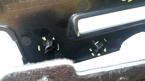 Rear right arch trim for Audi E-Tron 19-23, black, pocket-like, Quattro, broken fasteners, missing fragment