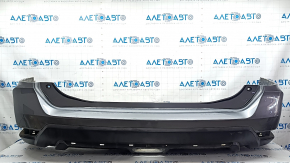 Bare rear bumper Nissan Rogue 17-20 graphite, scratches