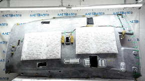 Nissan Rogue 17-20 gray headliner without sunroof, without ceiling light, dry-cleanable