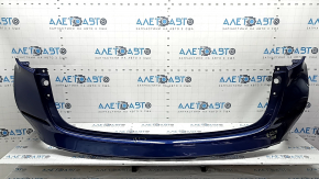 Bare rear bumper Nissan Murano z52 15-24 blue, scratches, broken fasteners