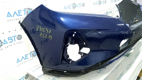Bare front bumper Nissan Murano z52 19-24 blue, scratches, dents, sand