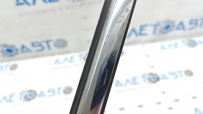 Molding door-glass center front left Nissan Murano z52 15-24 chrome, scratches