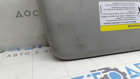 Left visor for Audi E-Tron 19-23, gray, with backlight, without hook, dry-cleanable