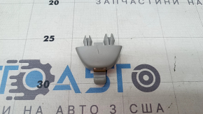 Driver's sun visor hook for Audi E-Tron 19-23, gray, scratched
