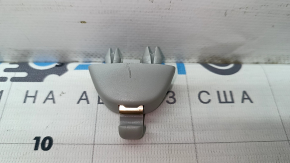 Driver's sun visor hook for Audi E-Tron 19-23, gray, scratched