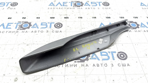 Rear left roof rail cover for Nissan Rogue 14-20 with 3 mounts, broken mount