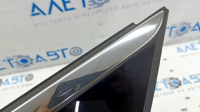 Rear left window, blind glass, Nissan Murano z52 15-24, chrome, scratches on chrome