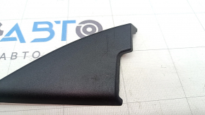 Door mirror plug, inner front left, Audi E-Tron 19-23, black, scratches