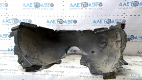 Front right fender liner VW Jetta 19-21, front part torn off, cracked