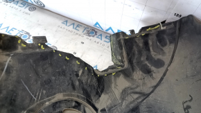 Front right fender liner VW Jetta 19-21, front part torn off, cracked
