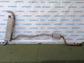 Exhaust pipe with barrel BMW X5 G05 19-23 3.0T with valve, pressed