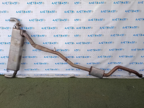 Exhaust pipe with barrel BMW X5 G05 19-23 3.0T with valve, pressed