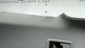 Toyota Prius V 12-16 gray headliner, no sunroof, creases, dry-cleanable, creases, scratches
