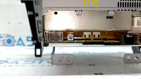The paint on the Nissan Rogue 18-20 monitor, display, and navigation system is blistering.
