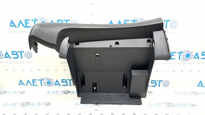 Right front panel trim under the glove box for the Nissan Rogue 14-20, black